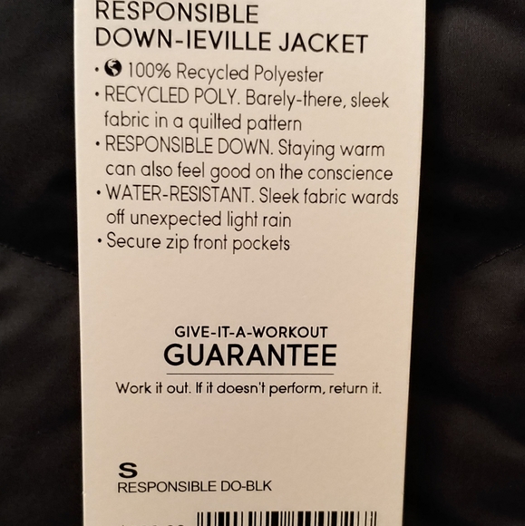 Athleta Responsible Down-ieville Jacket Small - Picture 4 of 6